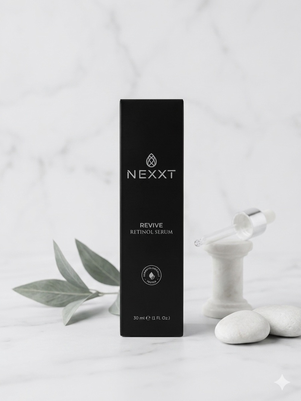 NEXXT Revive Retinol Serum — Black Packaging